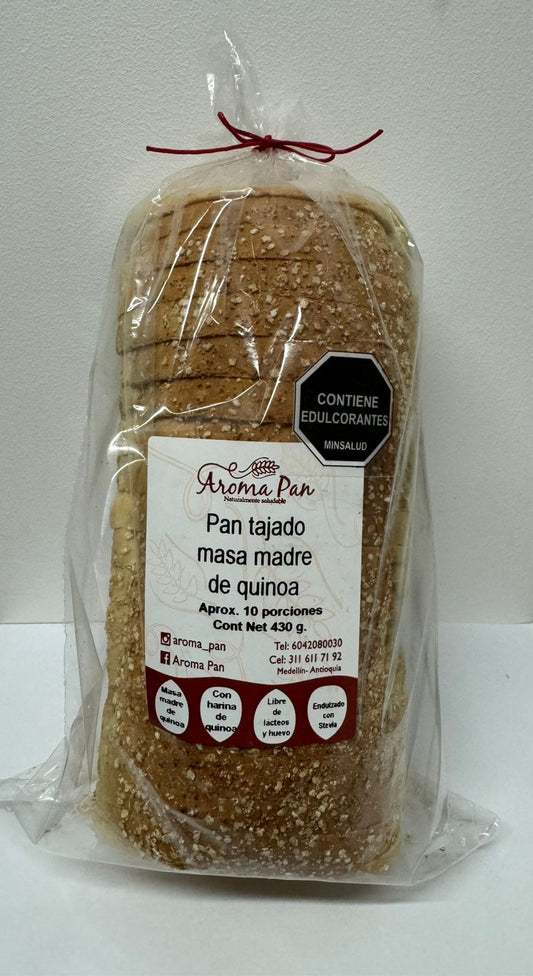 Aroma Pan Pan Masa Madre de Quinoa 430Gr